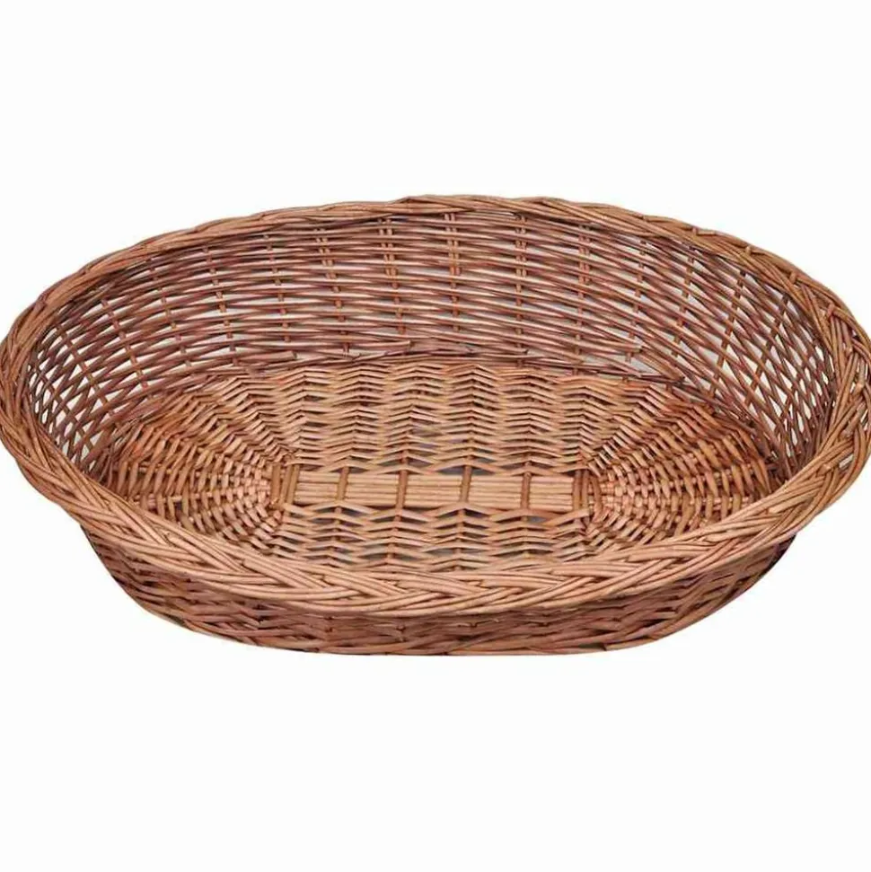 vidaXL Hondenmand/huisdierenbed 90 cm natuurlijk wilgen