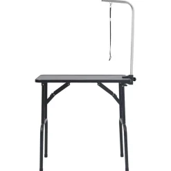 vidaXL Hondentrimtafel verstelbaar met 1 lus