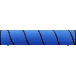 vidaXL Hondentunnel Ø 40 x 200 cm polyester blauw