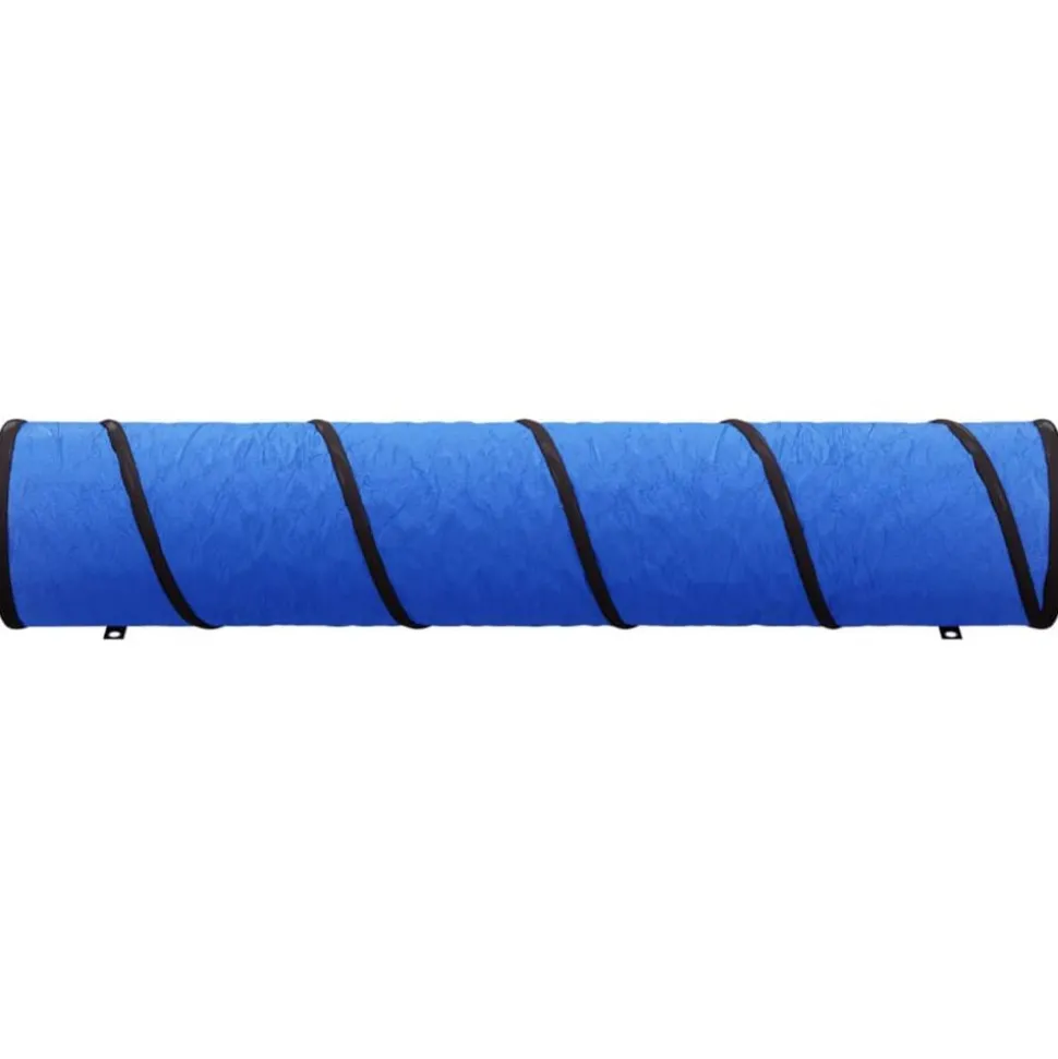 vidaXL Hondentunnel Ø 40 x 200 cm polyester blauw