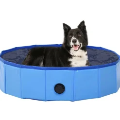 vidaXL Hondenzwembad inklapbaar 80x20 cm PVC blauw