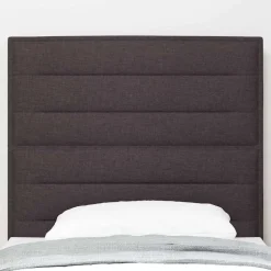 vidaXL Hoofdbord Donkerbruin 80 cm Stof