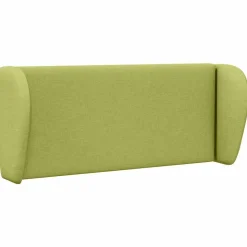 vidaXL Hoofdbord oor Groen 40 x 23 x 6 cm Stof