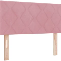 vidaXL Hoofdbord Roze 100 cm Fluweel