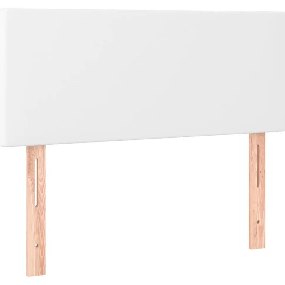 vidaXL Hoofdbord 80x5x78/88 cm kunstleer wit