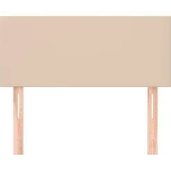 vidaXL Hoofdbord 80x5x78/88 cm kunstleer cappuccinokleurig