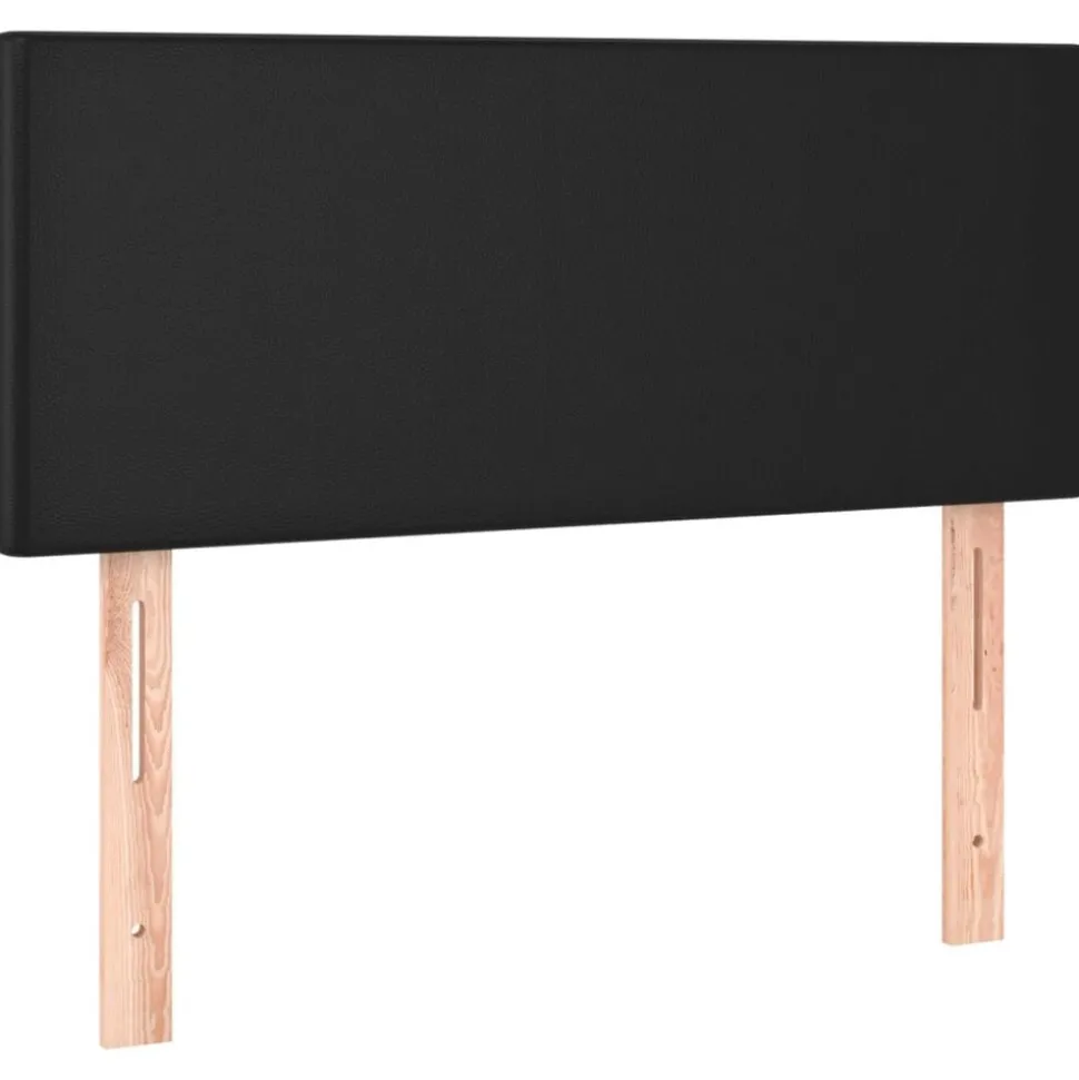 vidaXL Hoofdbord 80x5x78/88 cm kunstleer zwart