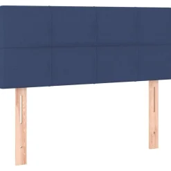 vidaXL Hoofdbord 80x5x78/88 cm stof blauw