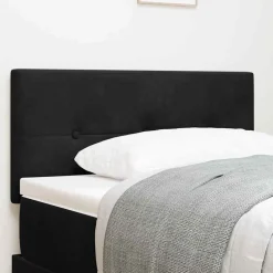 vidaXL Hoofdbord Zwart 80 cm Fluweel