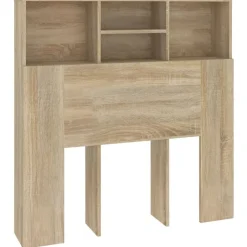 vidaXL Hoofdbordkast 100x19x103,5 cm sonoma eikenkleurig