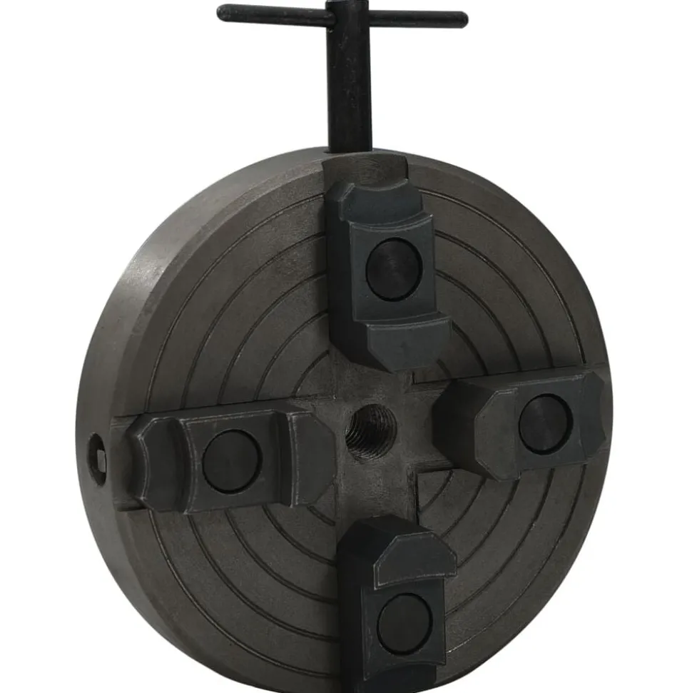 vidaXL Houtklauwplaat 4 bekken M18 verbinding 150x63 mm staal zwart