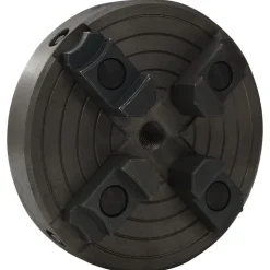 vidaXL Houtklauwplaat 4 bekken M18 verbinding 150x63 mm staal zwart