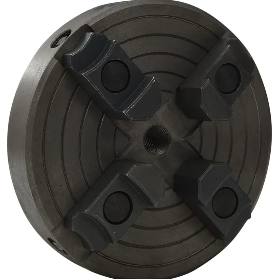 vidaXL Houtklauwplaat 4 bekken M18 verbinding 150x63 mm staal zwart