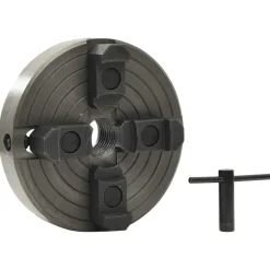 vidaXL Houtklauwplaat 4 bekken M33 verbinding 150x63 mm staal zwart