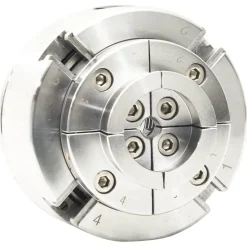 vidaXL Houtklauwplaat 4 bekken M33 verbinding 96 mm staal zilverkleur