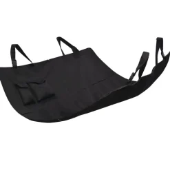 vidaXL Huisdieren achterbankhoes 148x142 zwart