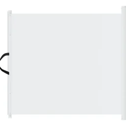 vidaXL Huisdierenhek uittrekbaar 82,5x125 cm wit