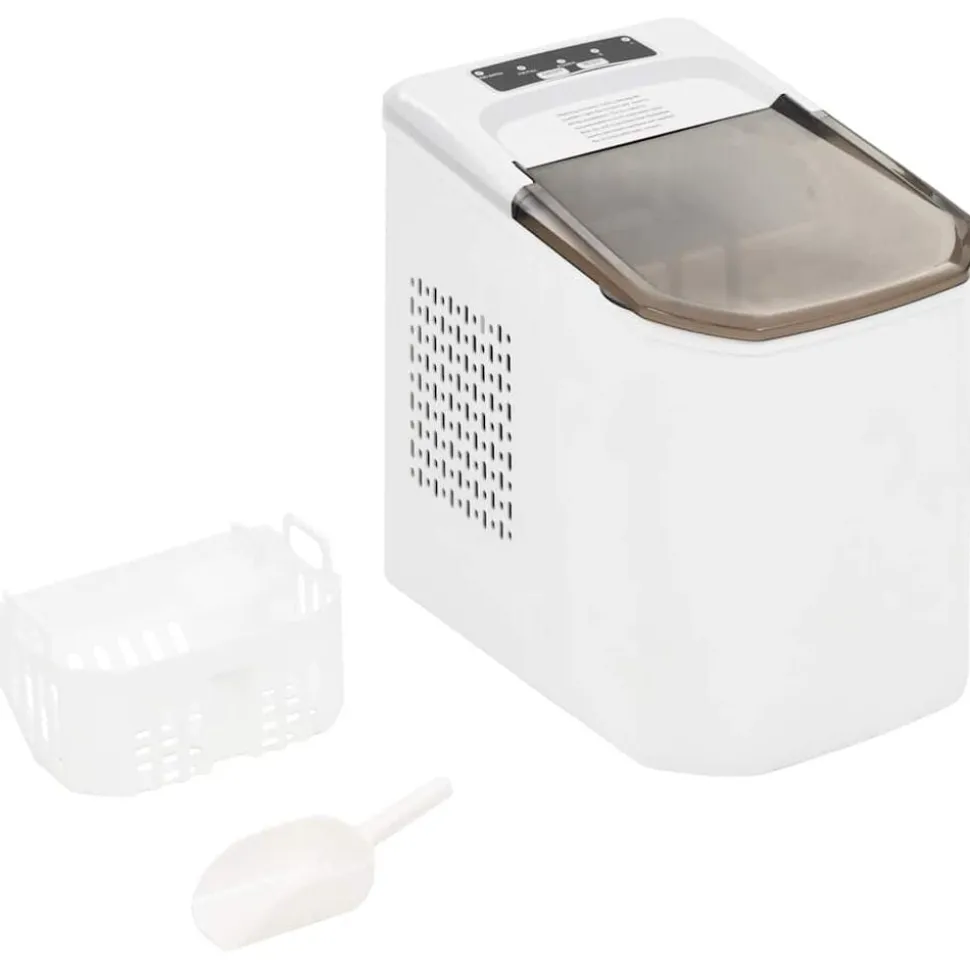 vidaXL IJsblokjesmachine 1,4 L 15 kg/24 u wit
