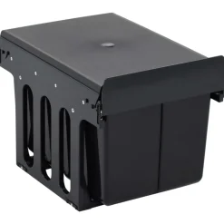 vidaXL Inbouwprullenbak uittrekbaar soft-close 36 L