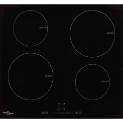 vidaXL Inductiekookplaat met 4 kookzones aanraakbediening 7000 W glas