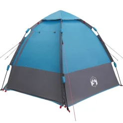 vidaXL Instant tent met regenhoes voor 4 personen met snelle release