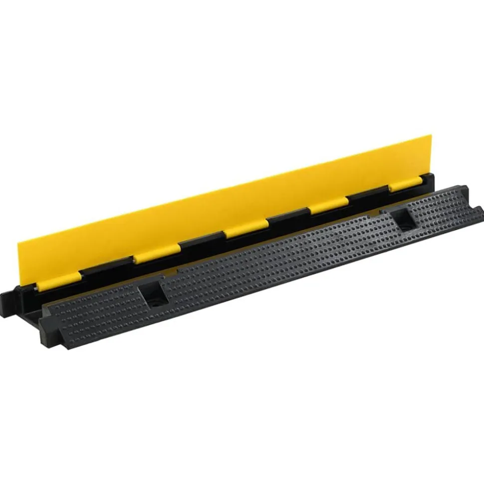 vidaXL Kabelbeschermer drempel 1 tunnel 100 cm rubber