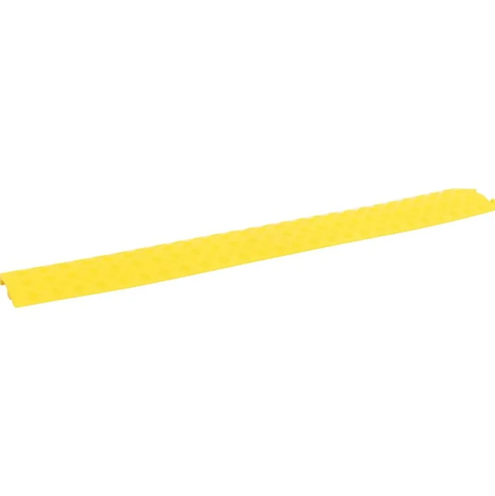 vidaXL Kabelbeschermers drempel 4 st 98,5 cm geel