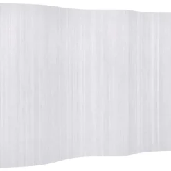 vidaXL Kamerscherm breedte 250 cm hoogte 165 cm bamboe wit