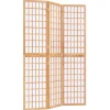 vidaXL Kamerscherm inklapbaar 3 panelen Japanse stijl 120x170 cm