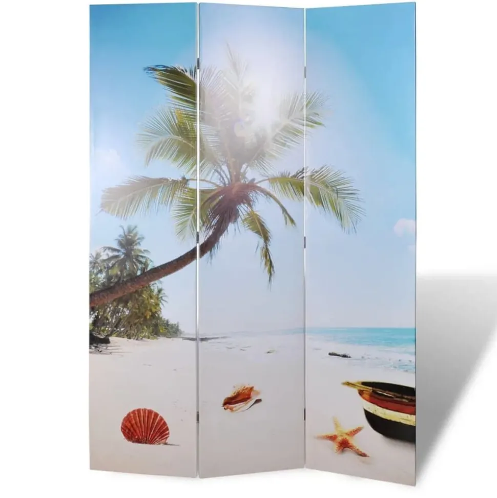 vidaXL Kamerscherm inklapbaar strand 120x170 cm
