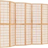vidaXL Kamerscherm inklapbaar 6 panelen Japanse stijl 240x170 cm