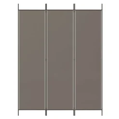 vidaXL Kamerscherm met 3 panelen 150x200 cm stof antracietkleurig
