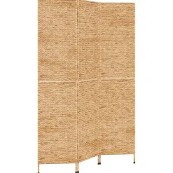 vidaXL Kamerscherm met 3 panelen 122x180 cm waterhyacint