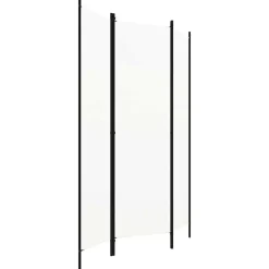 vidaXL Kamerscherm met 3 panelen 150x180 cm wit