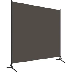 vidaXL Kamerscherm met 1 paneel 175x180 cm antraciet