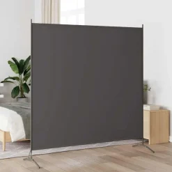 vidaXL Kamerscherm met 1 paneel 175x180 cm antraciet