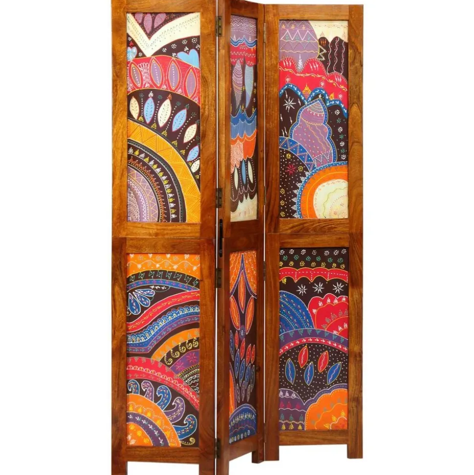 vidaXL Kamerverdeler Honingbruin 105 x 1,5 x 160 cm Massief Acaciahout