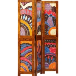 vidaXL Kamerverdeler Honingbruin 105 x 1,5 x 160 cm Massief Acaciahout