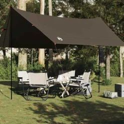 vidaXL Kampeerluifel waterdicht 462x306x211 cm bruin