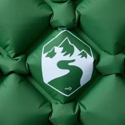 vidaXL Kampeermatras opblaasbaar 190x58x6 cm 1- persoons groen
