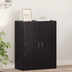 vidaXL Kantoorkast Artisan Eiken 70 x 32 x 77.5 cm Bewerkt hout