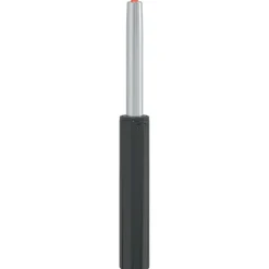 vidaXL Kantoorstoel gascilinder Zwart 307-447 mm IJzer