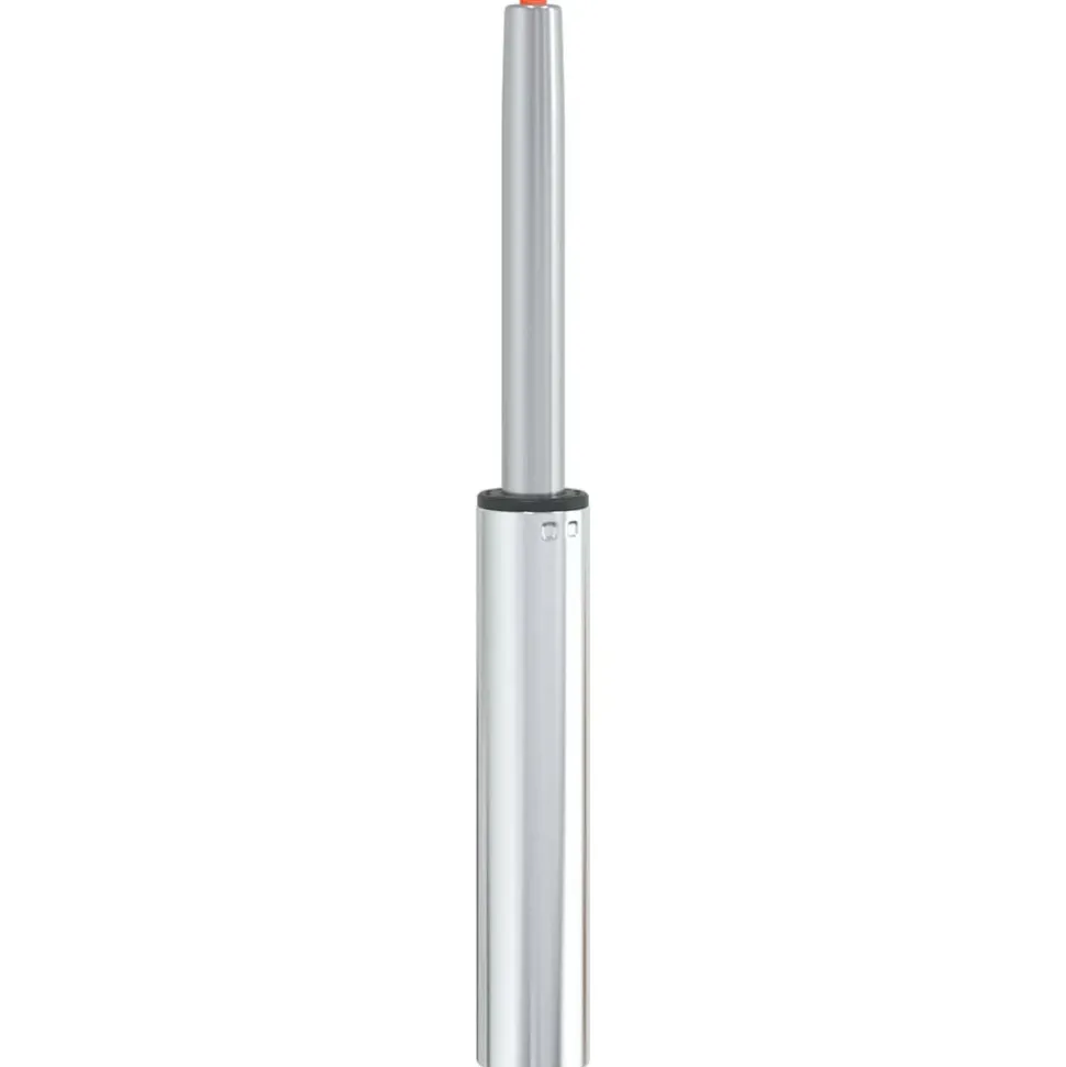 vidaXL Kantoorstoel gascilinder Chroom 318-473 mm IJzer