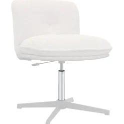 vidaXL Kantoorstoel gascilinder Chroom 355-540 mm IJzer