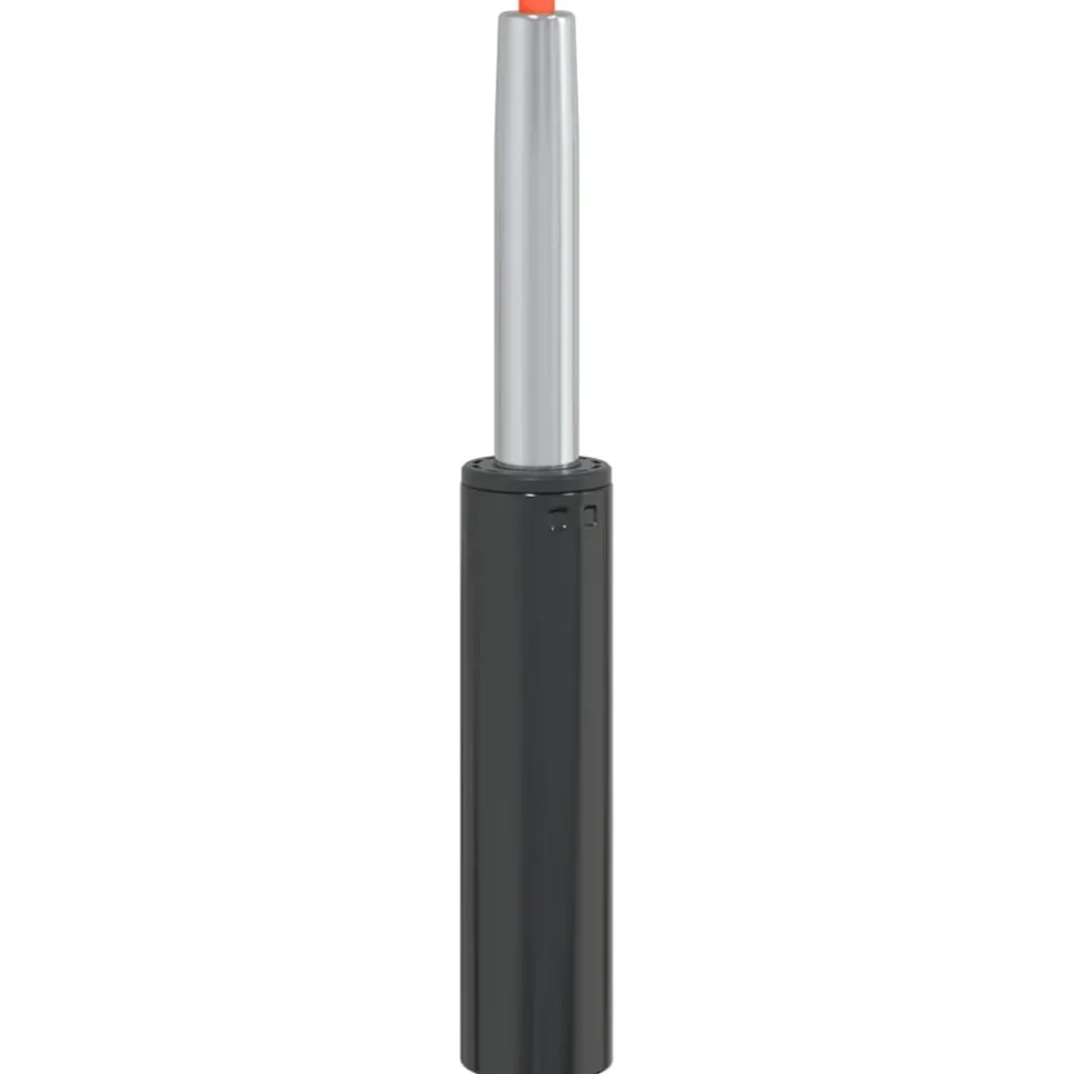 vidaXL Kantoorstoel gascilinder Zwart 261-351 mm IJzer