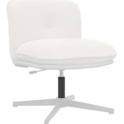 vidaXL Kantoorstoel gascilinder Zwart 261-351 mm IJzer
