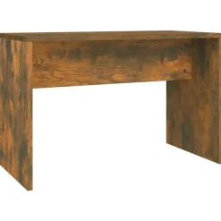 vidaXL Kaptafelkruk 70x35x45 cm bewerkt hout gerookt eikenkleurig