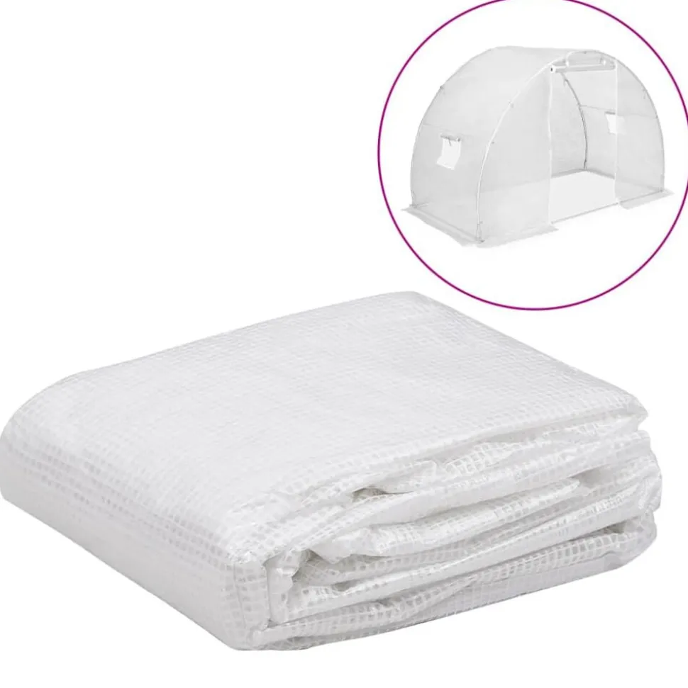 vidaXL Kashoes vervangend (4,5 m²) 3x1,5x2 m transparant