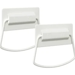 vidaXL Kast Handvatten 2 pcs Wit 85 x 45 mm Metaal