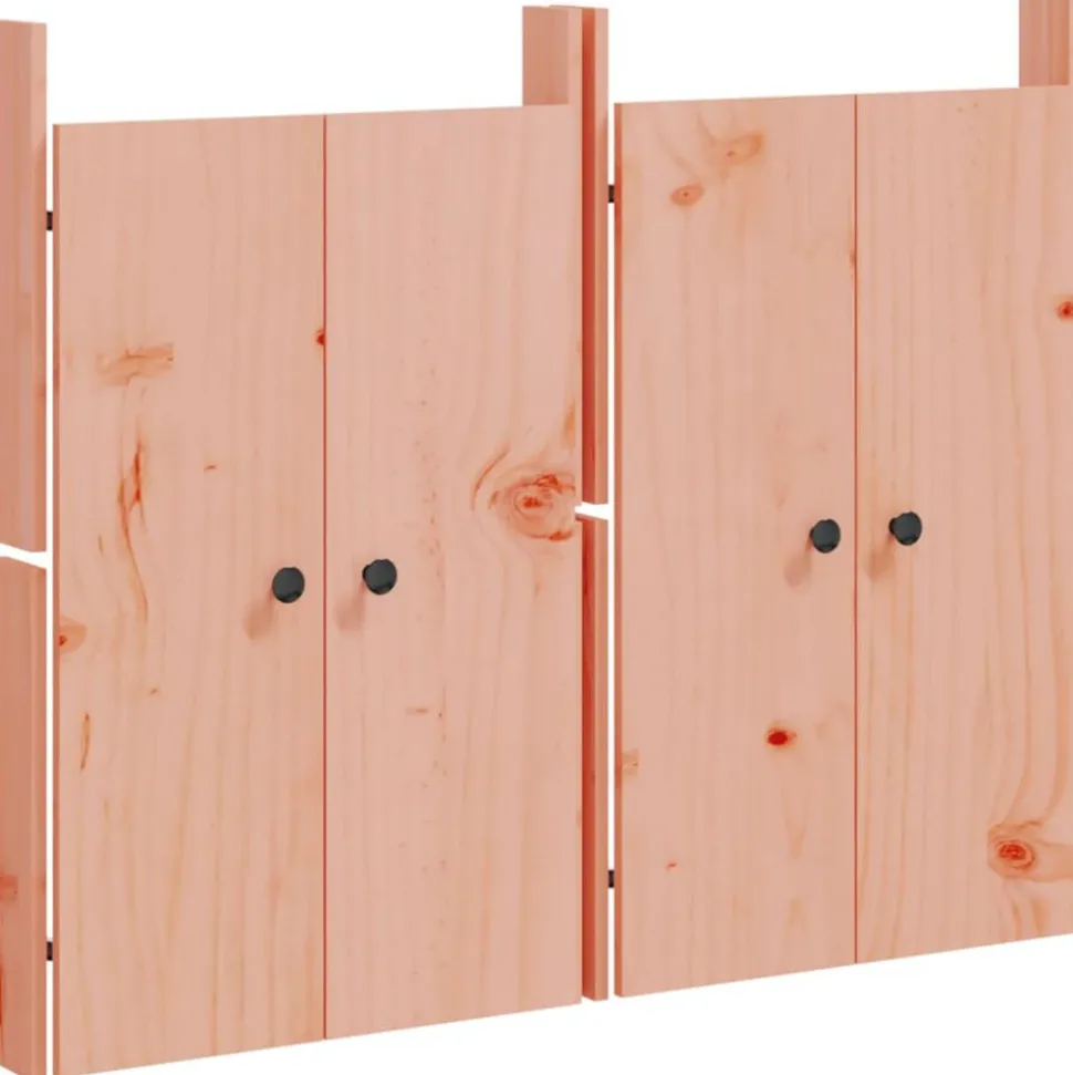 vidaXL Kastdeurtjes voor buitenkeuken MEPPEL 2 st 50x9x82 cm douglashout